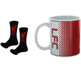 L.F.C Official Liverpool Football Ceramic Mug & Socks Gift Set for Birthdays or Valentines